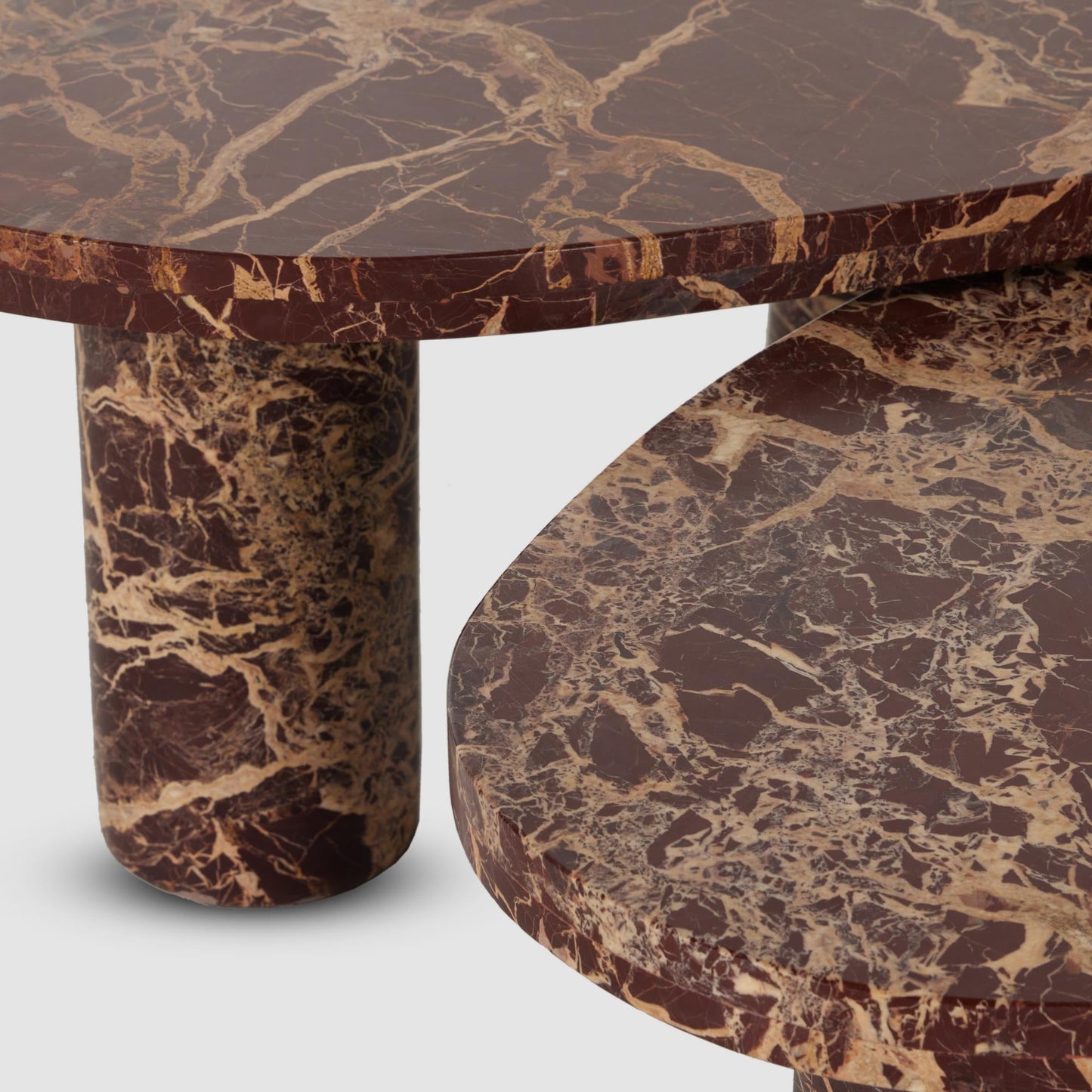 Aurora Marble Nesting Coffee Table