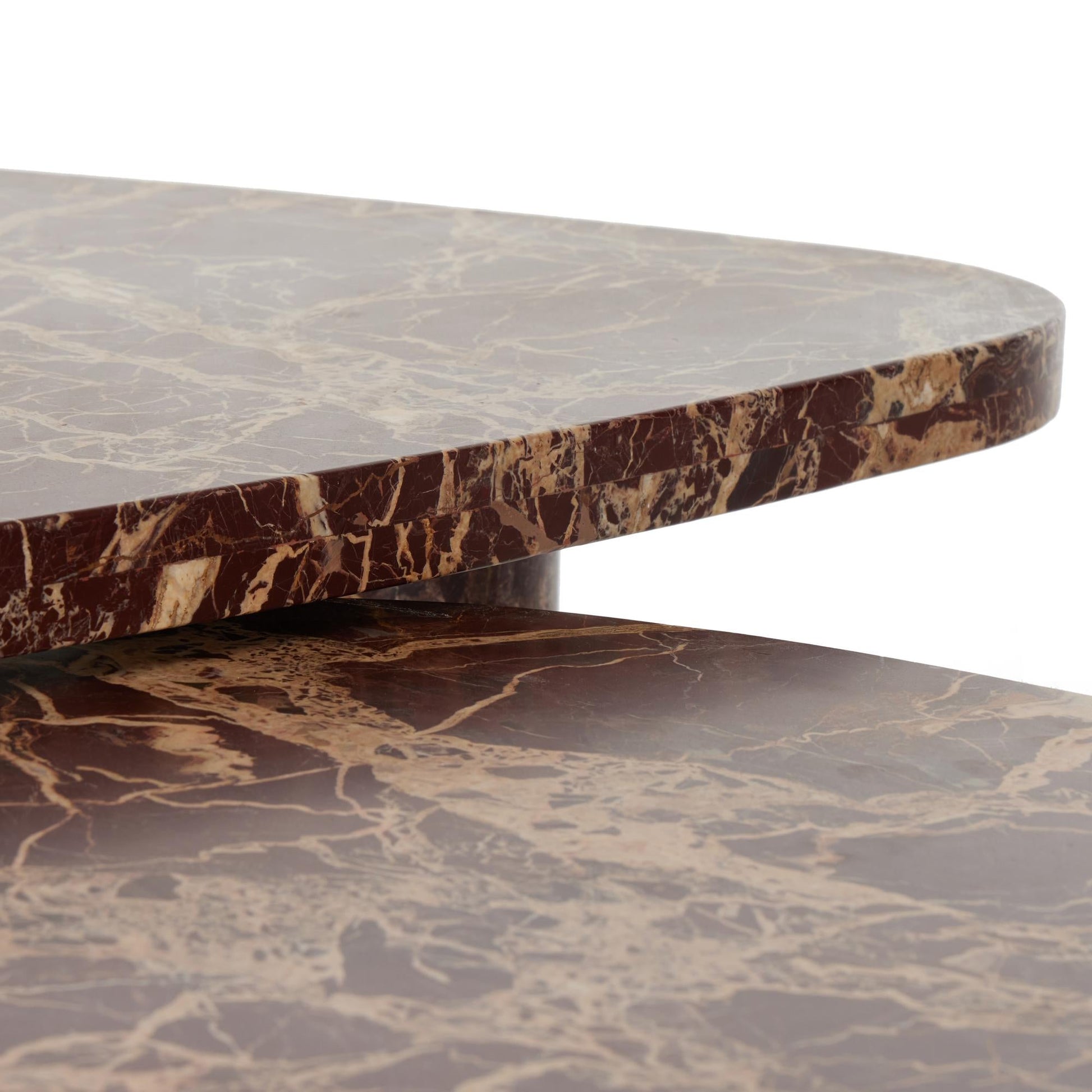 Aurora Marble Nesting Coffee Table