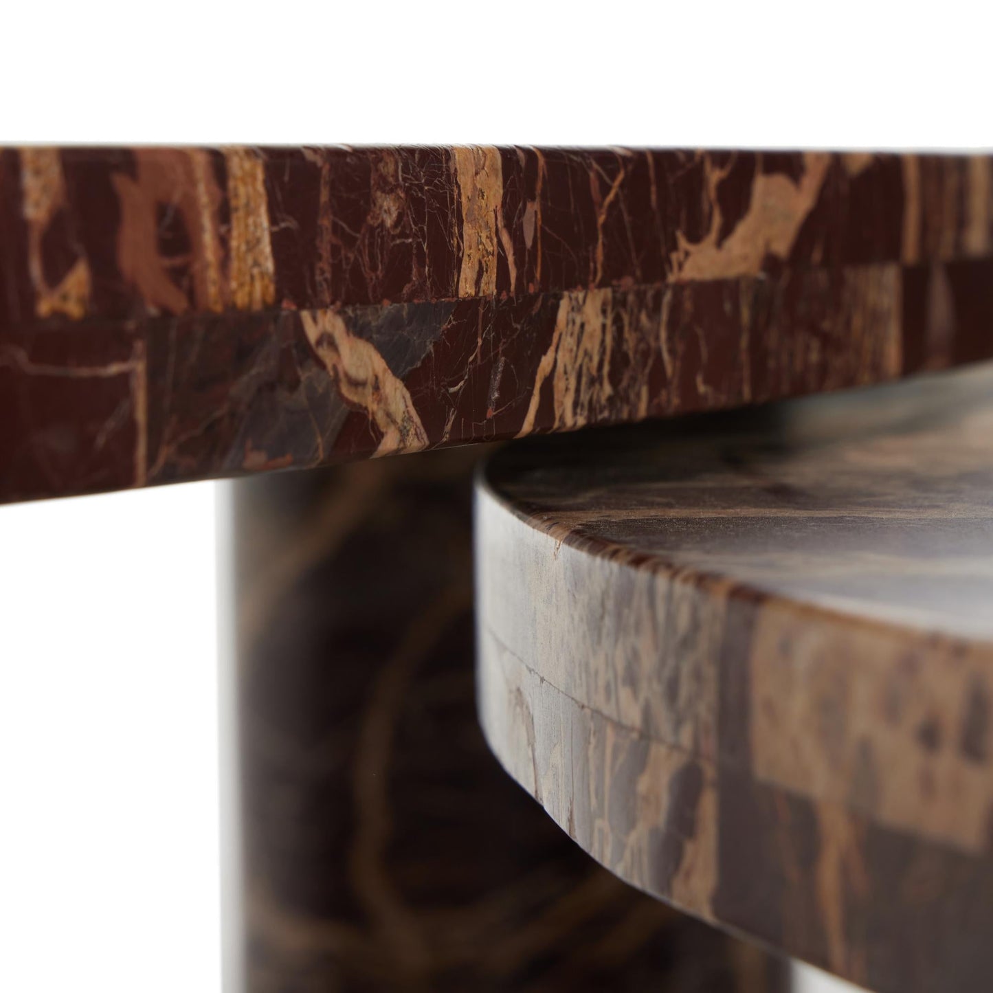 Aurora Marble Nesting Coffee Table