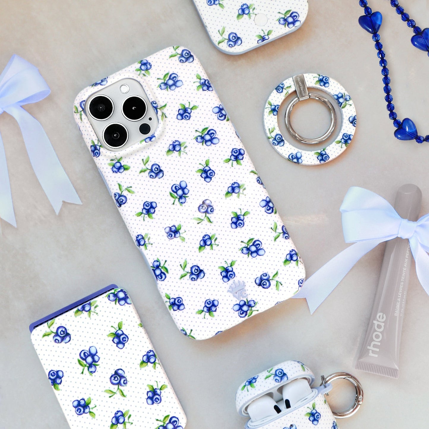 Blueberry Baby iPhone Case