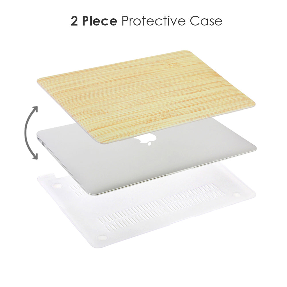 Blonde Wood MacBook Case