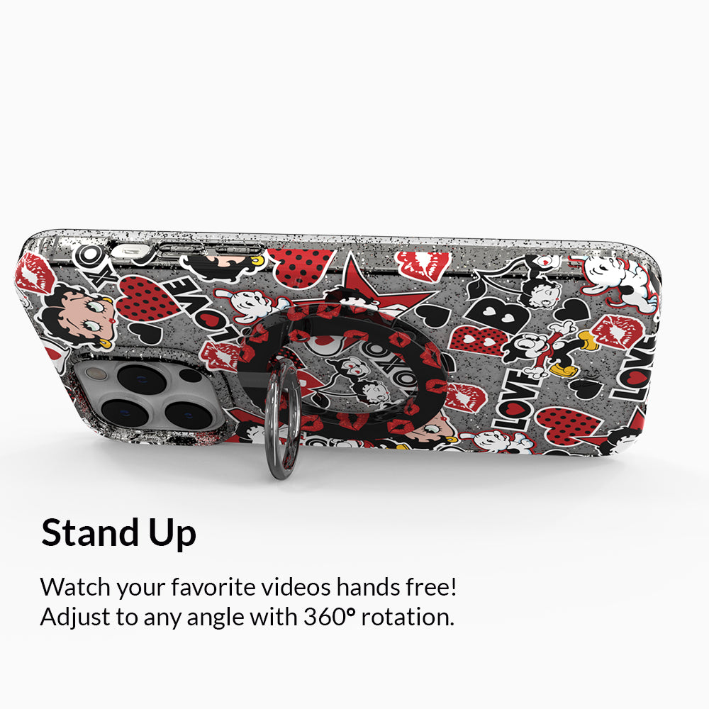 Betty Boop Kisses MagSafe Grip Ring