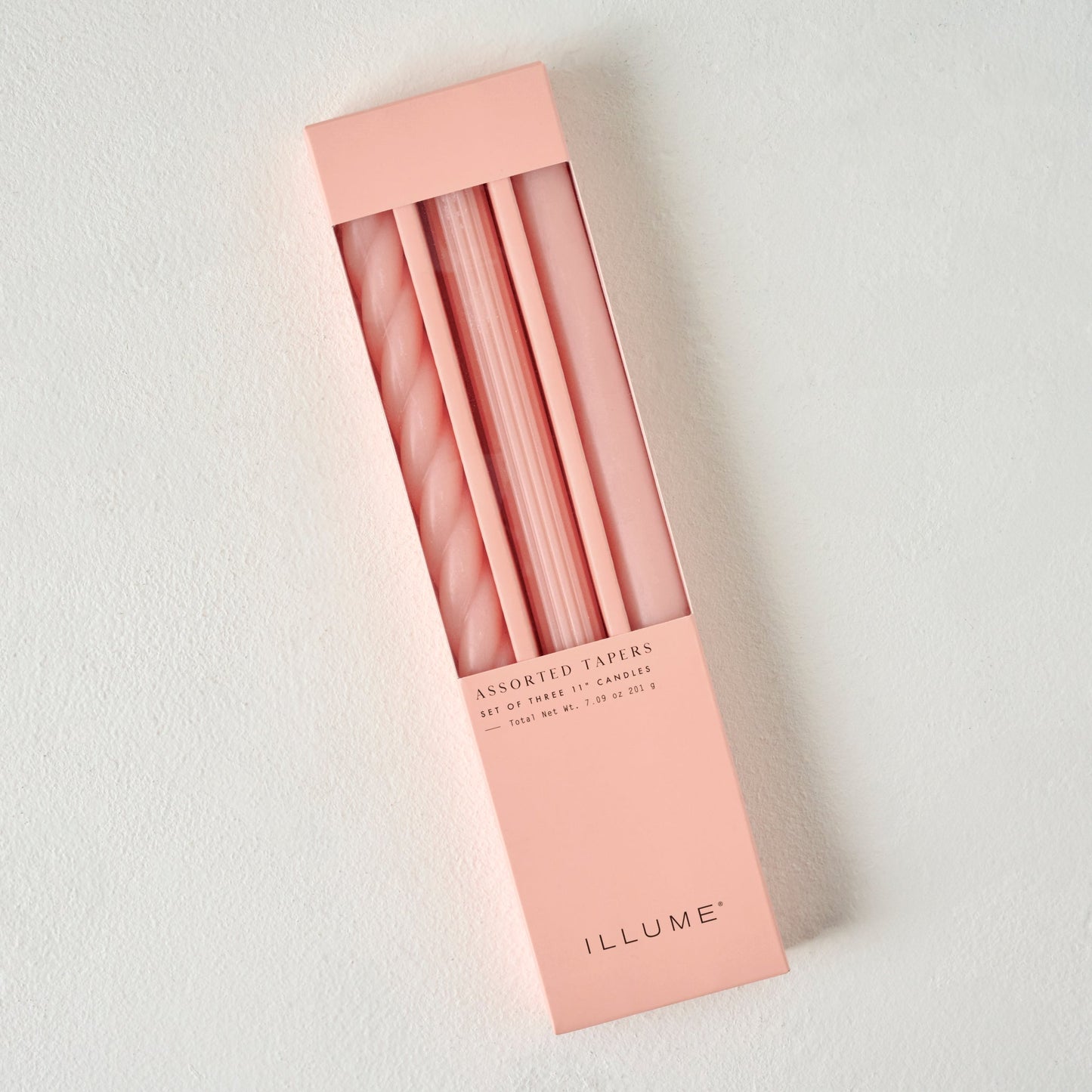 Assorted Peach Taper Set