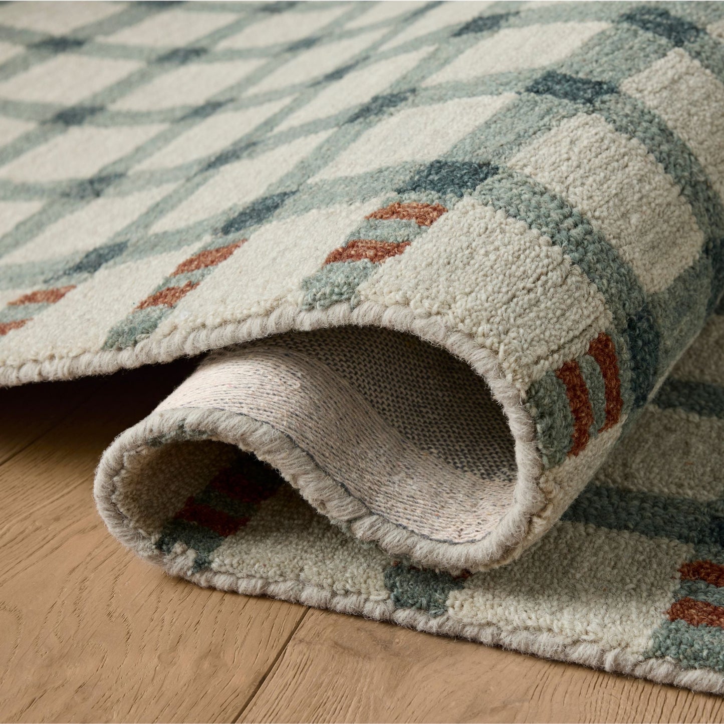 Waylon Spa Brick Rug