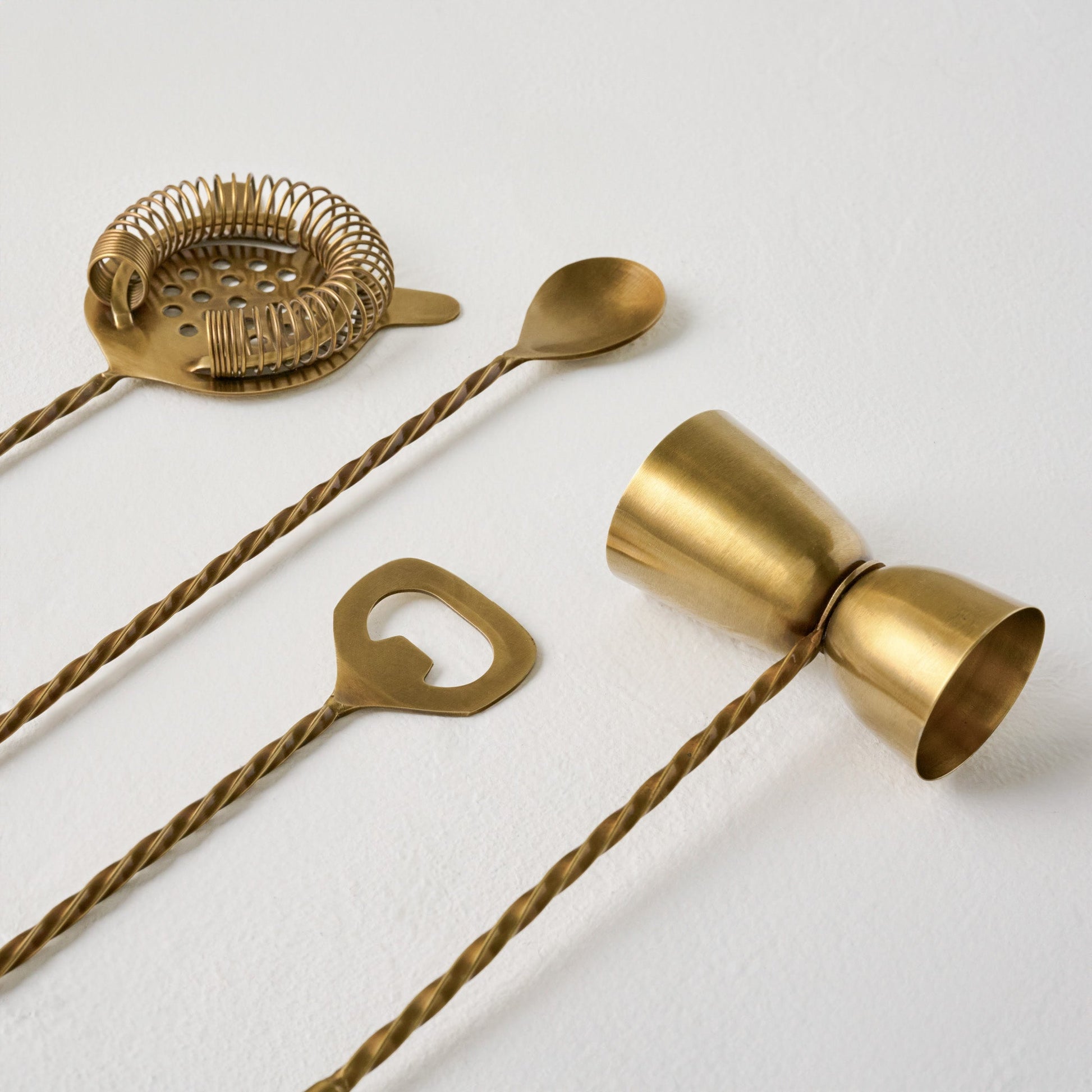 Antique Brass Bar Bundle Pairing