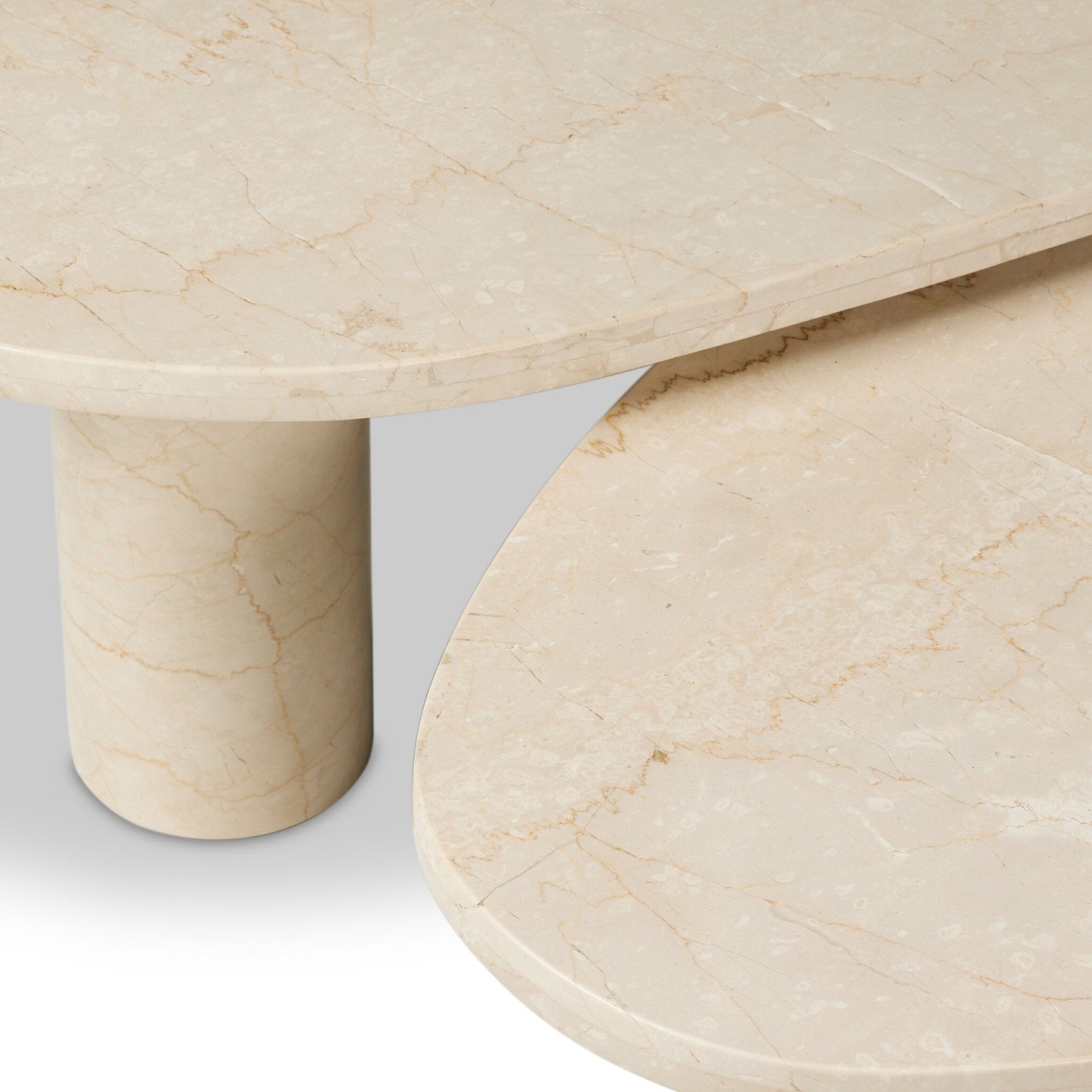 Aurora Marble Nesting Coffee Table
