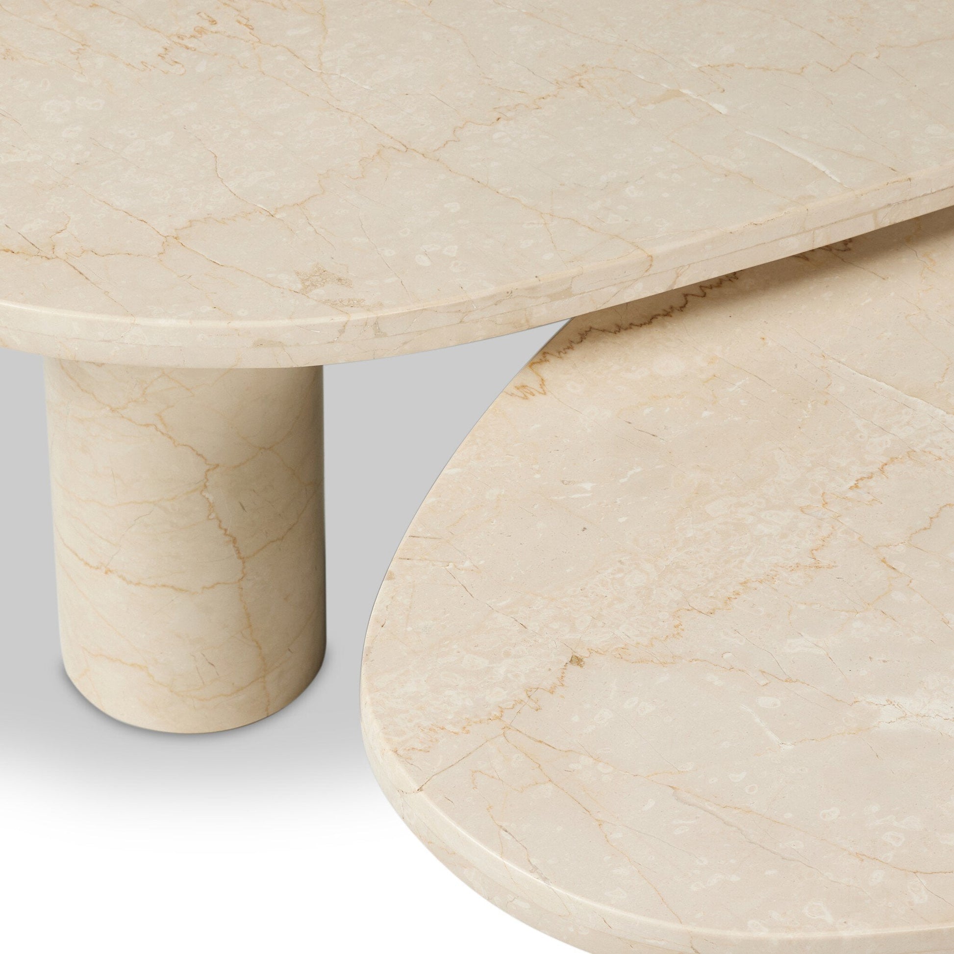 Aurora Marble Nesting Coffee Table
