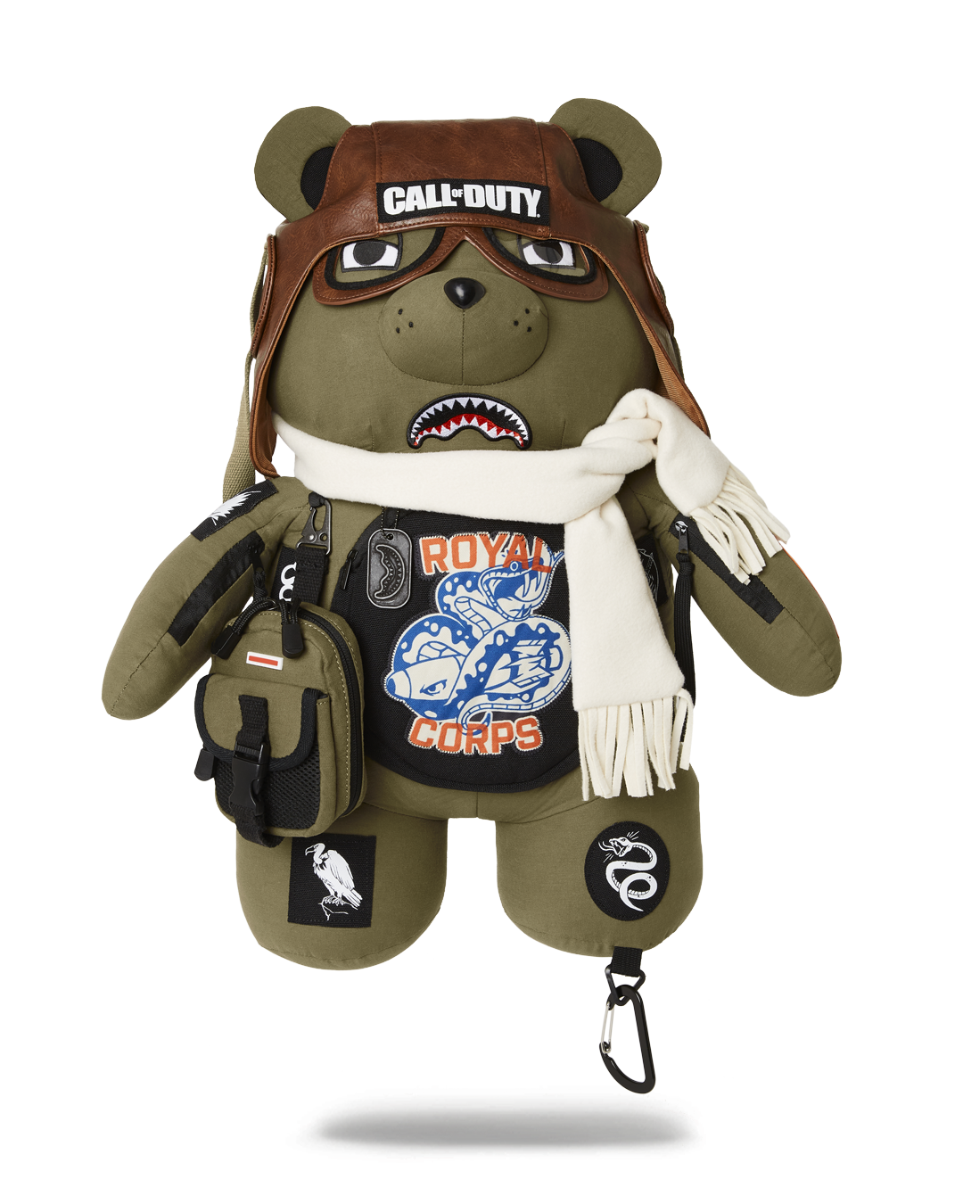 CALL OF DUTY AVIATOR FEARLESS MONEYBEAR TEDDYBEAR BACKPACK