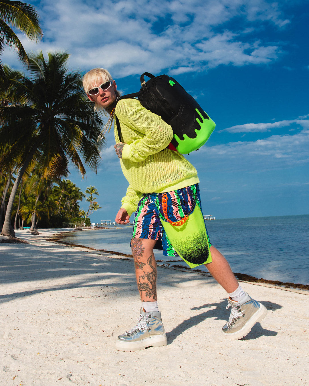 ANTI-GRAVITY GREEN BACKPACK (DLXV)