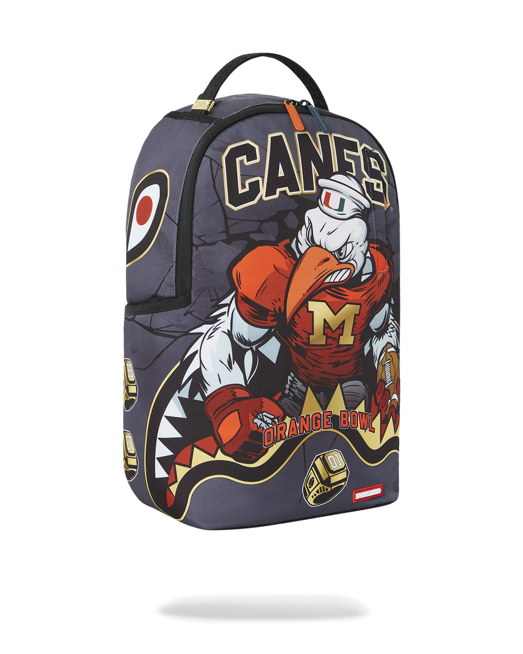 CANES MUSCLE UNIVERSITY OF MIAMI BACKPACK (WITH WARREN SAPP)