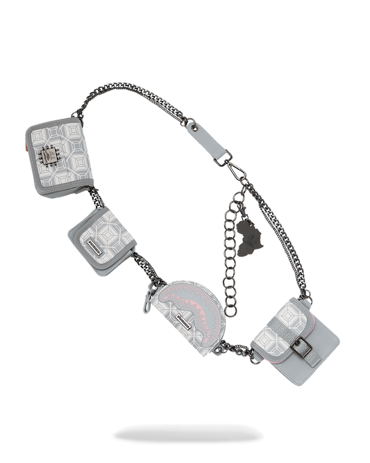 A.I.8 AFRICAN INTELLIGENCE BOOKED & BUSY CHARM WAISTBELT