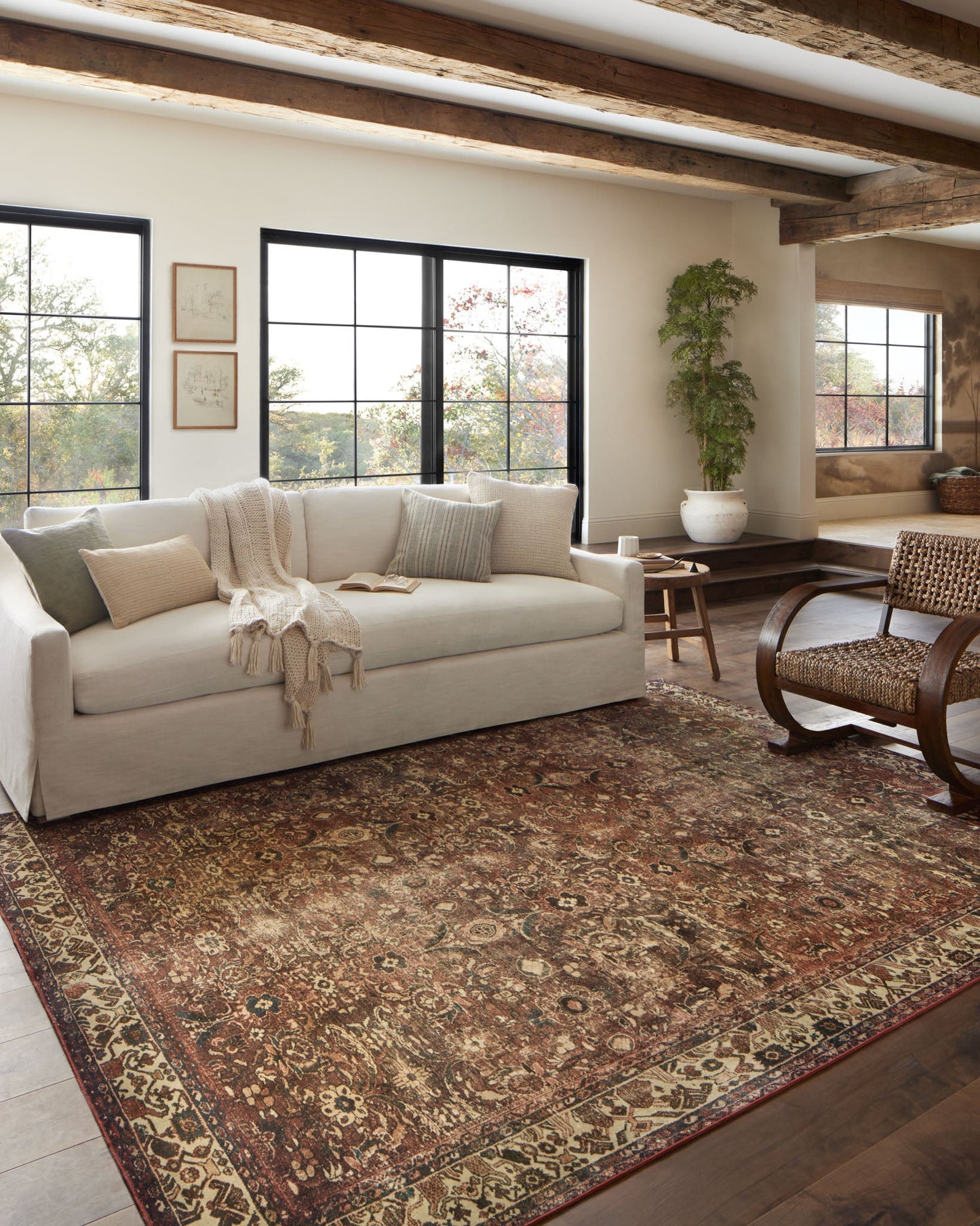 Banks Brick Ivory Rug