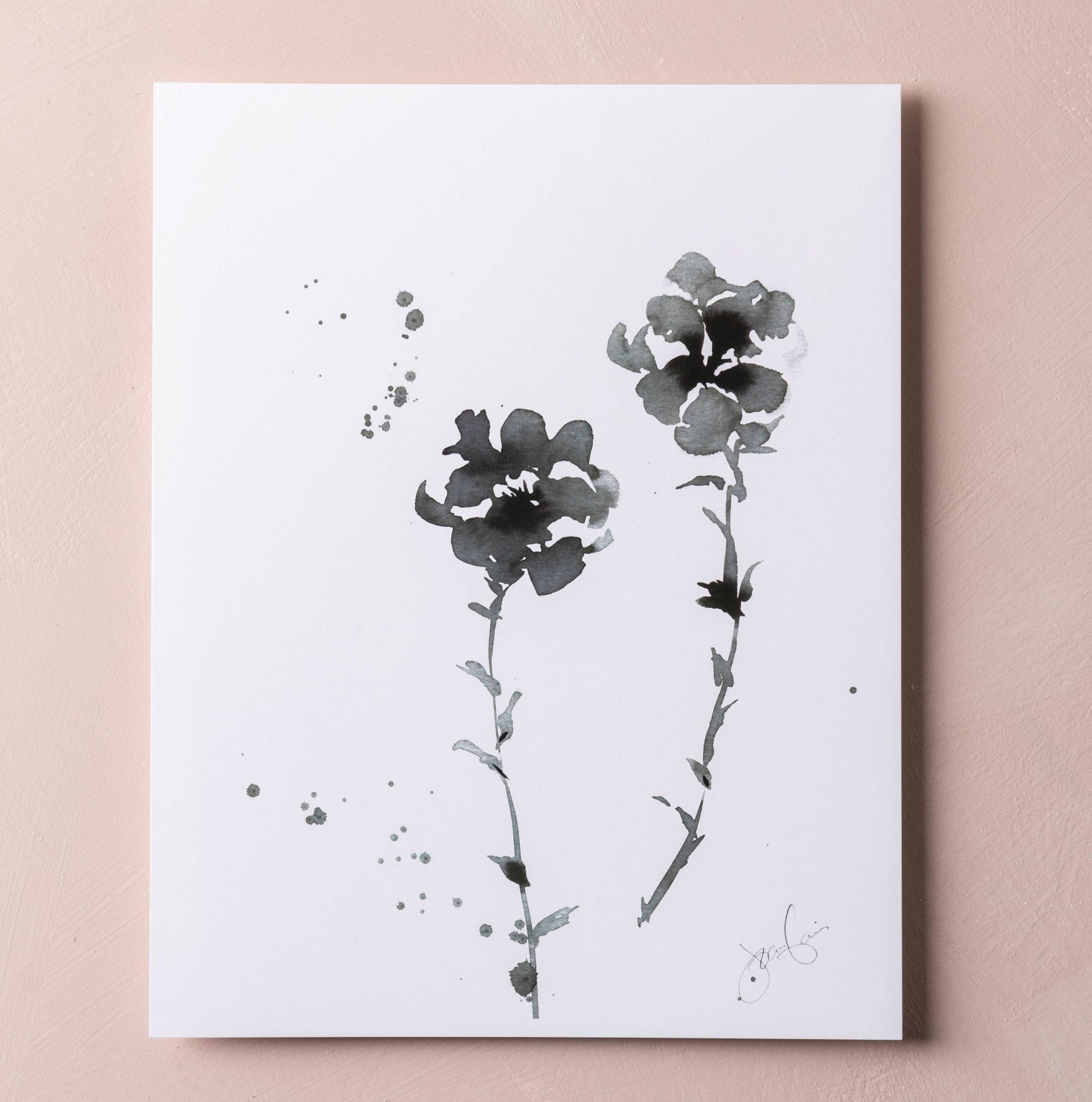 Botanical Watercolor Print