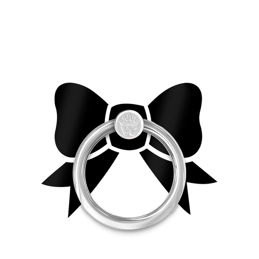 Black Bow Phone Ring