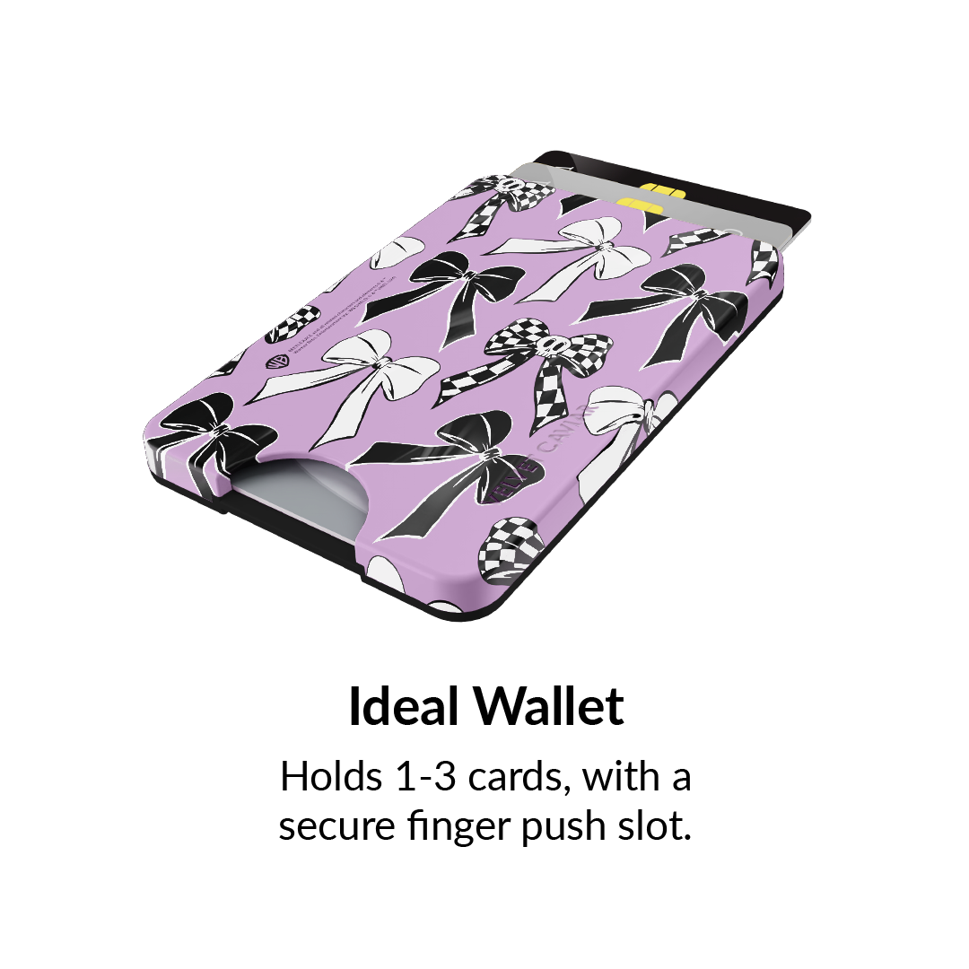 Beetlejuice Bows MagSafe Wallet