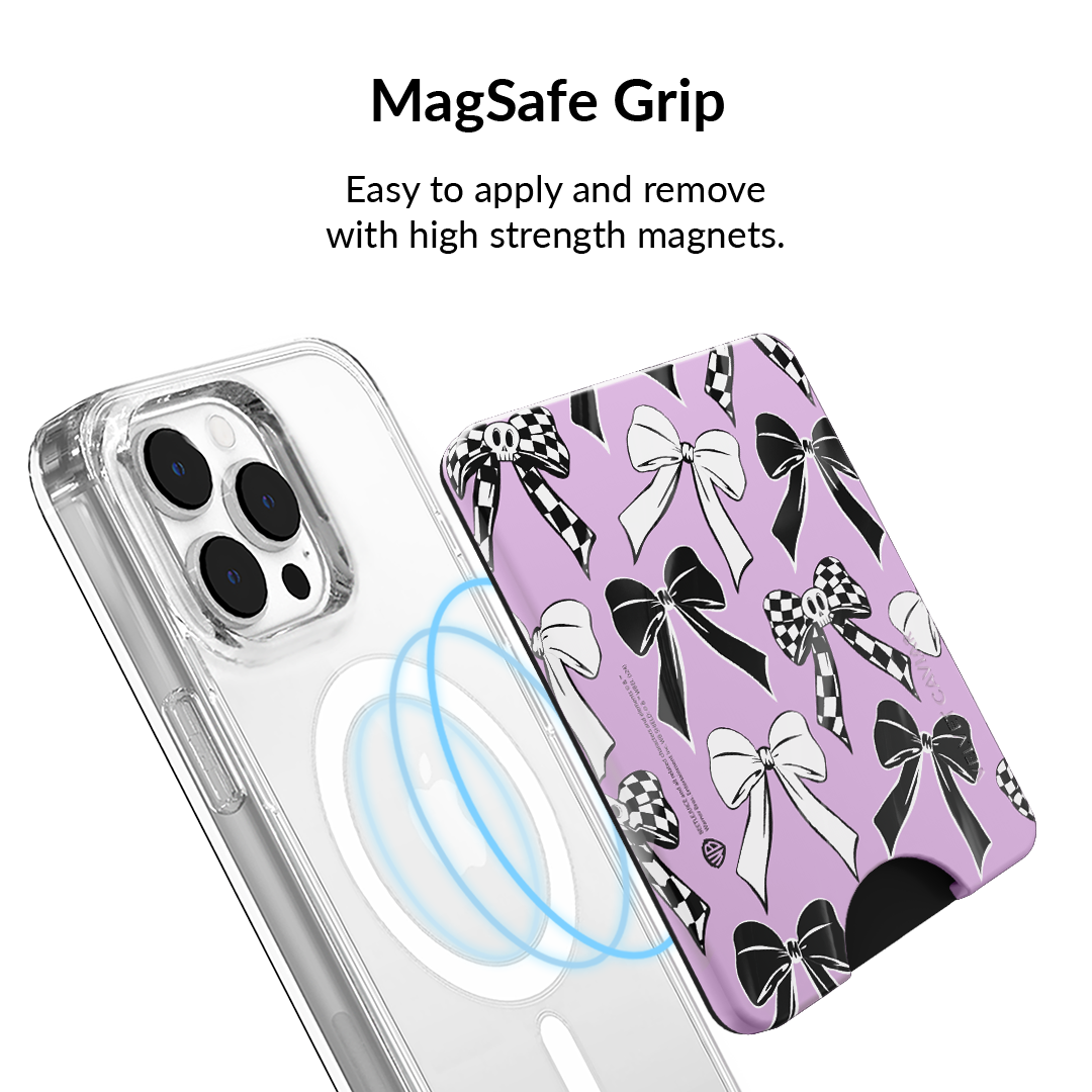 Beetlejuice Bows MagSafe Wallet