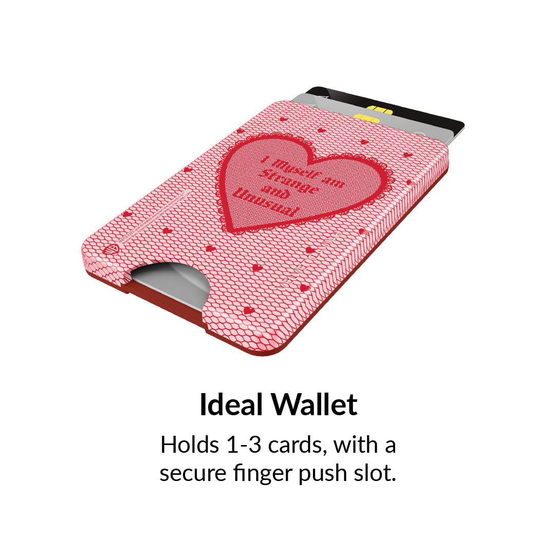 Beetlejuice Strange and Unusual MagSafe Wallet