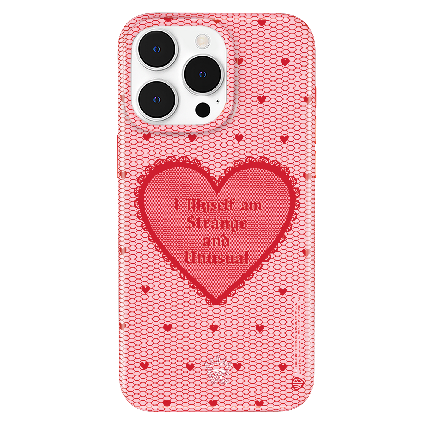 Beetlejuice Strange and Unusual iPhone Case