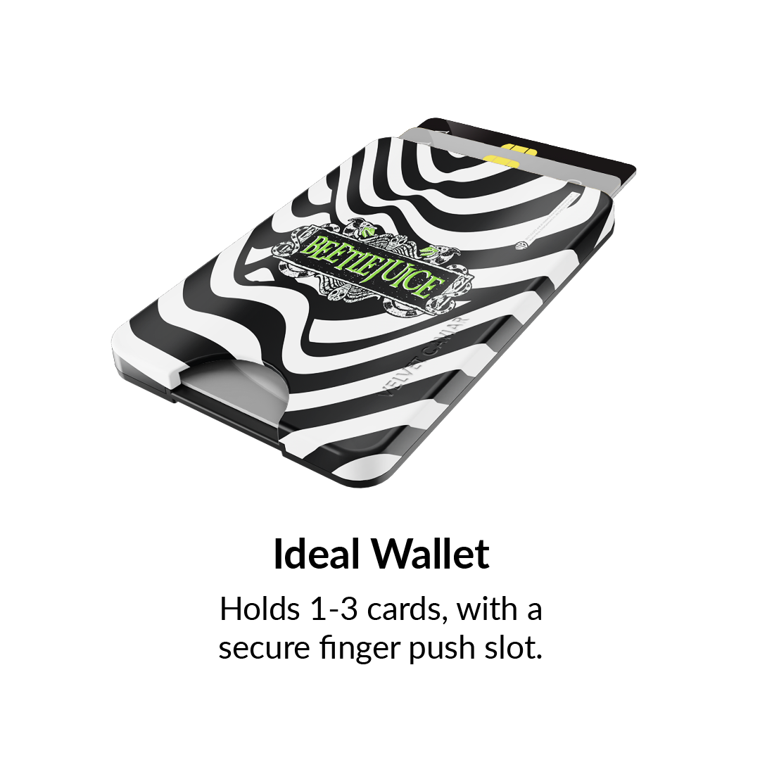Beetlejuice It's Showtime MagSafe Wallet