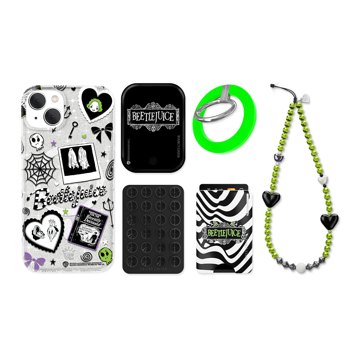 Beetlejuice Ghost With the Most iPhone Bundle Set
