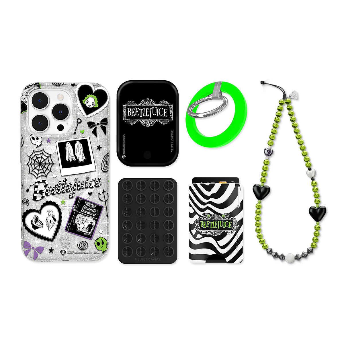 Beetlejuice Ghost With the Most iPhone Bundle Set