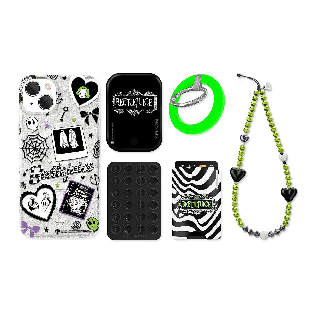 Beetlejuice Ghost With the Most iPhone Bundle Set