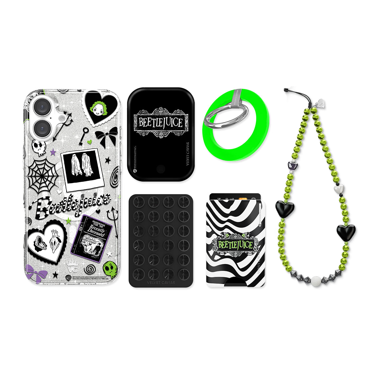Beetlejuice Ghost With the Most iPhone Bundle Set