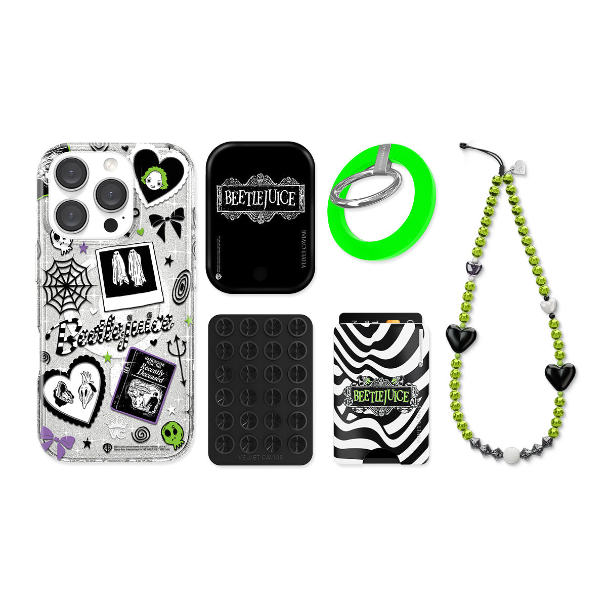 Beetlejuice Ghost With the Most iPhone Bundle Set