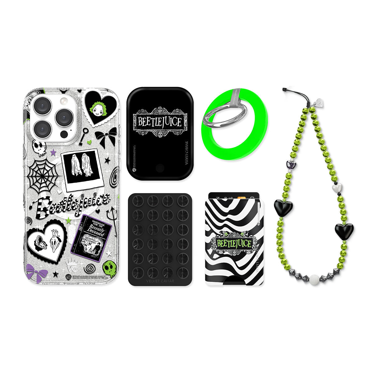 Beetlejuice Ghost With the Most iPhone Bundle Set