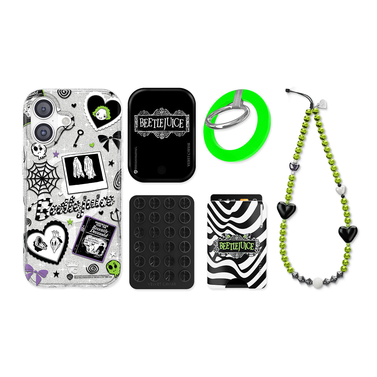 Beetlejuice Ghost With the Most iPhone Bundle Set