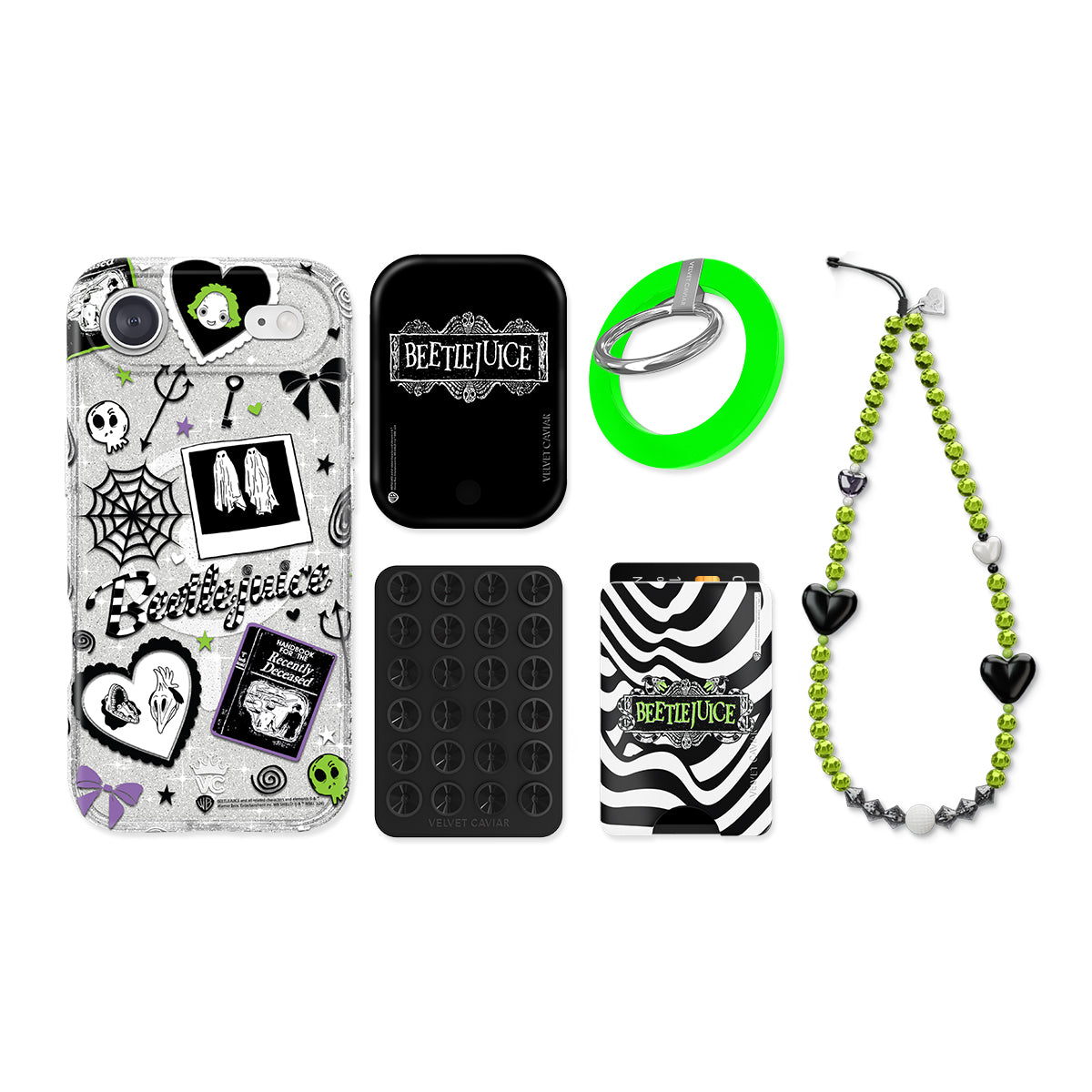 Beetlejuice Ghost With the Most iPhone Bundle Set