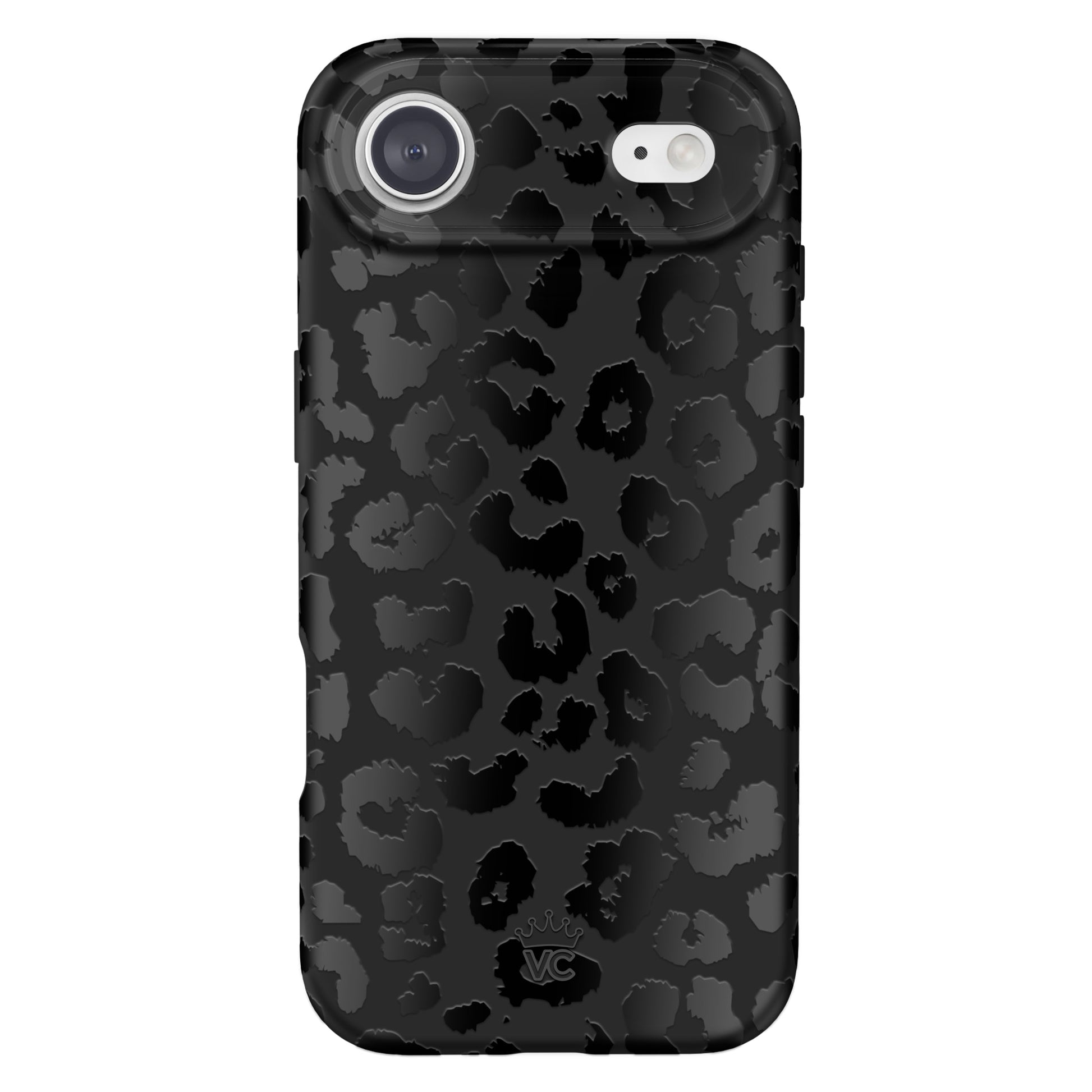 Black Leopard iPhone Case