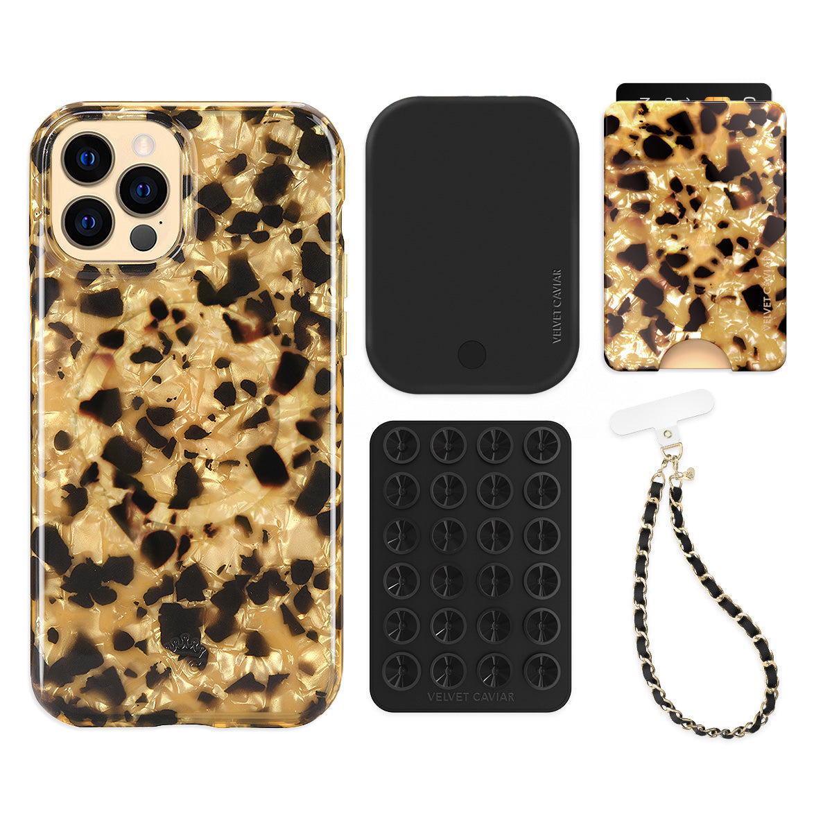 Blonde Tort iPhone Bundle Set - Wallet