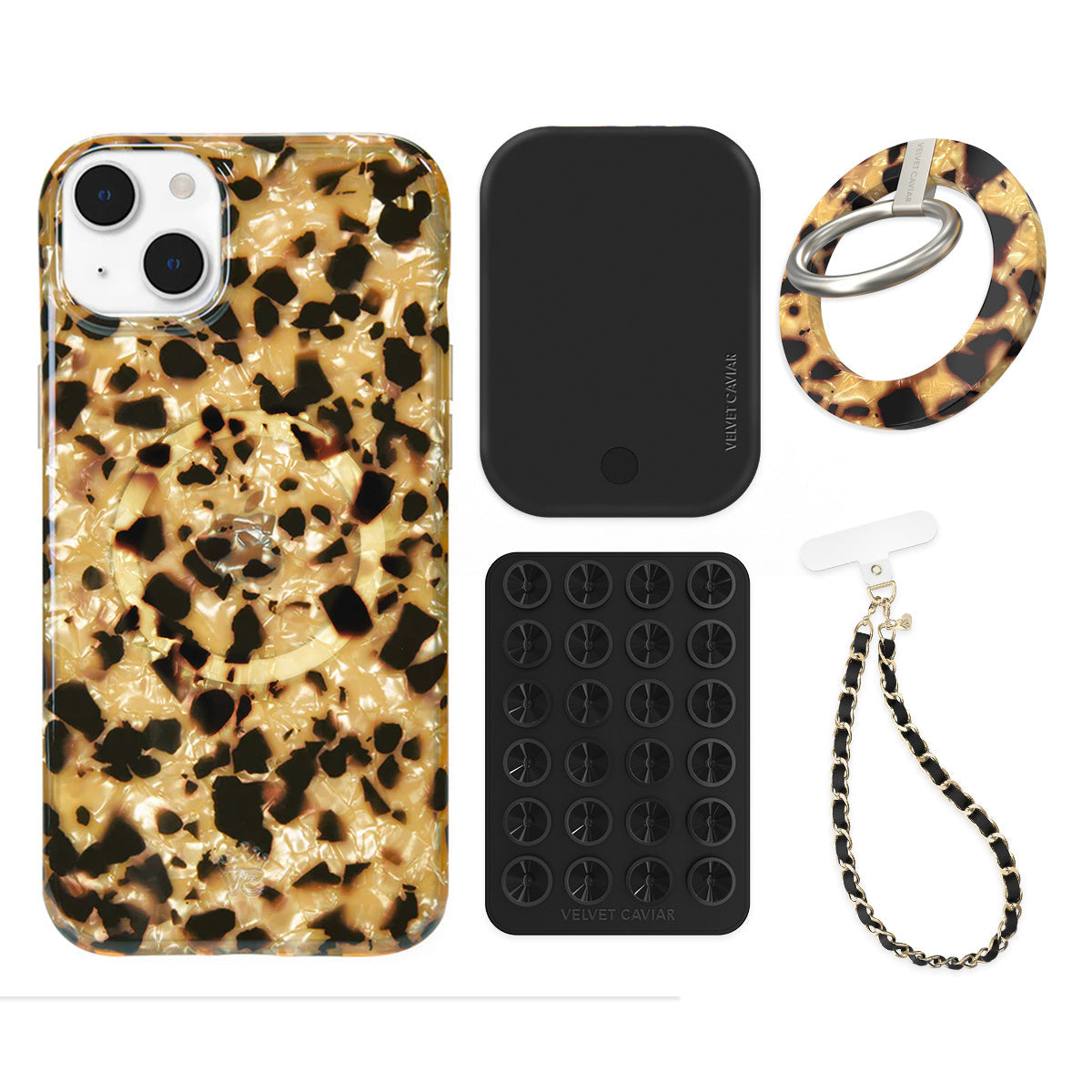 Blonde Tort iPhone Bundle Set - Grip