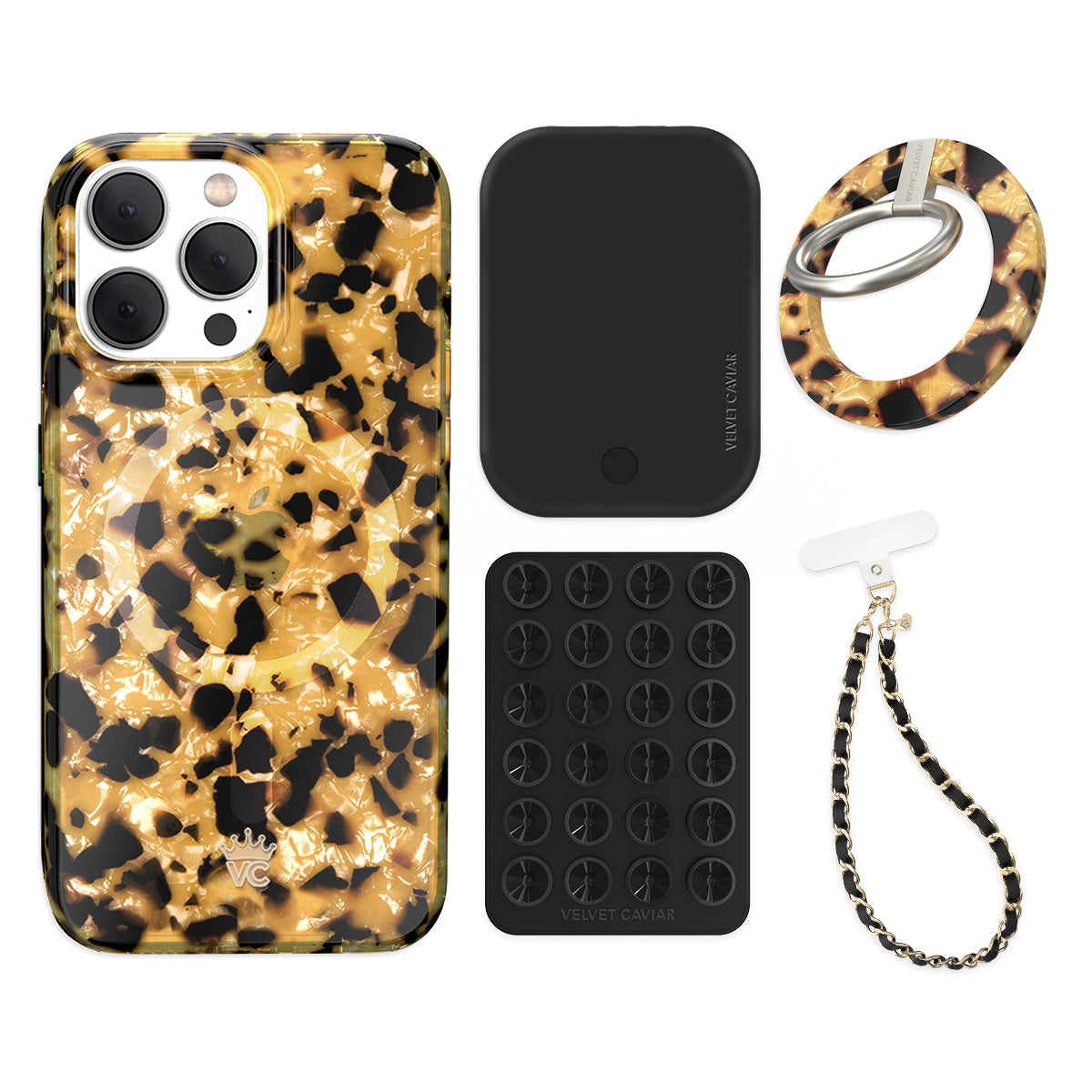 Blonde Tort iPhone Bundle Set - Grip