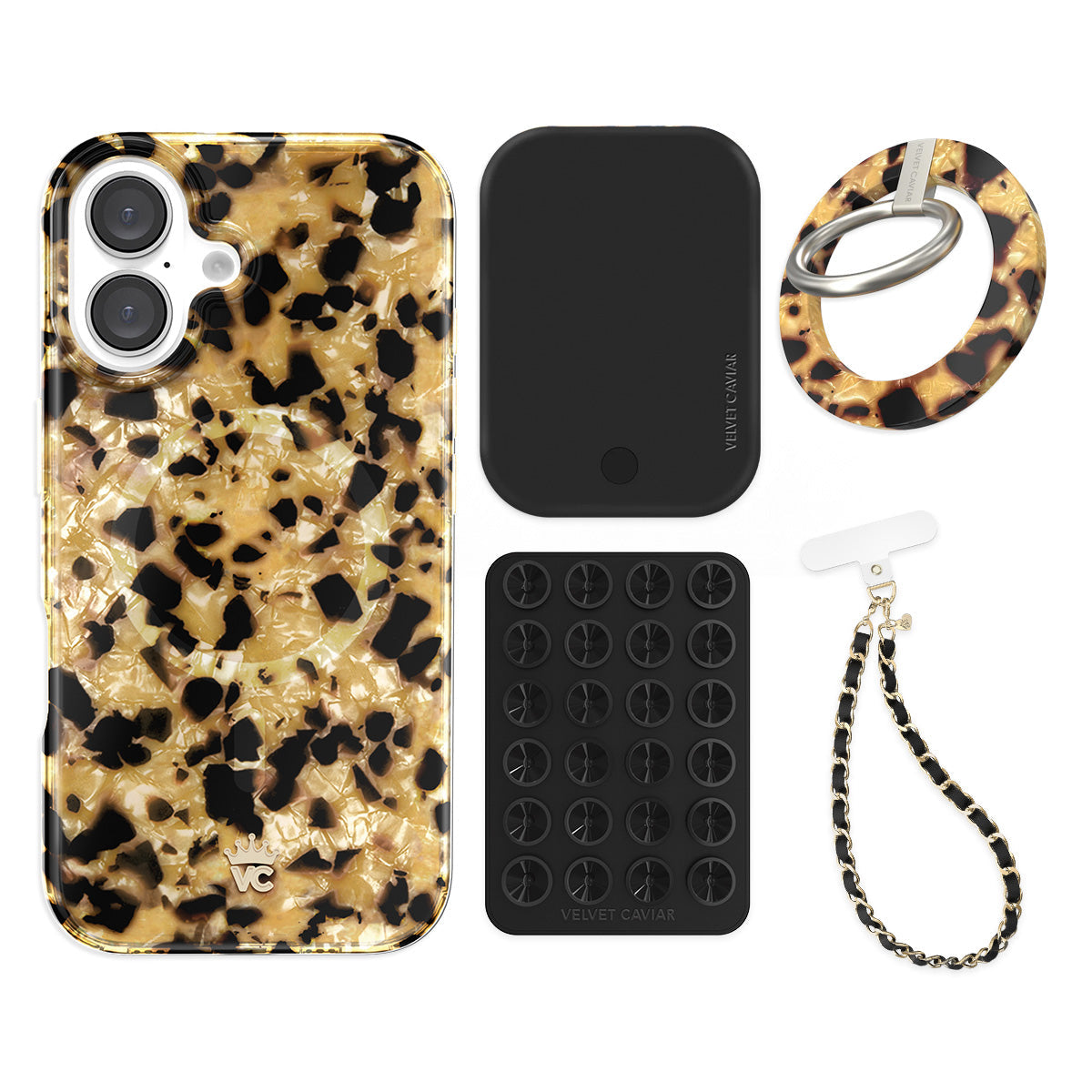 Blonde Tort iPhone Bundle Set - Grip