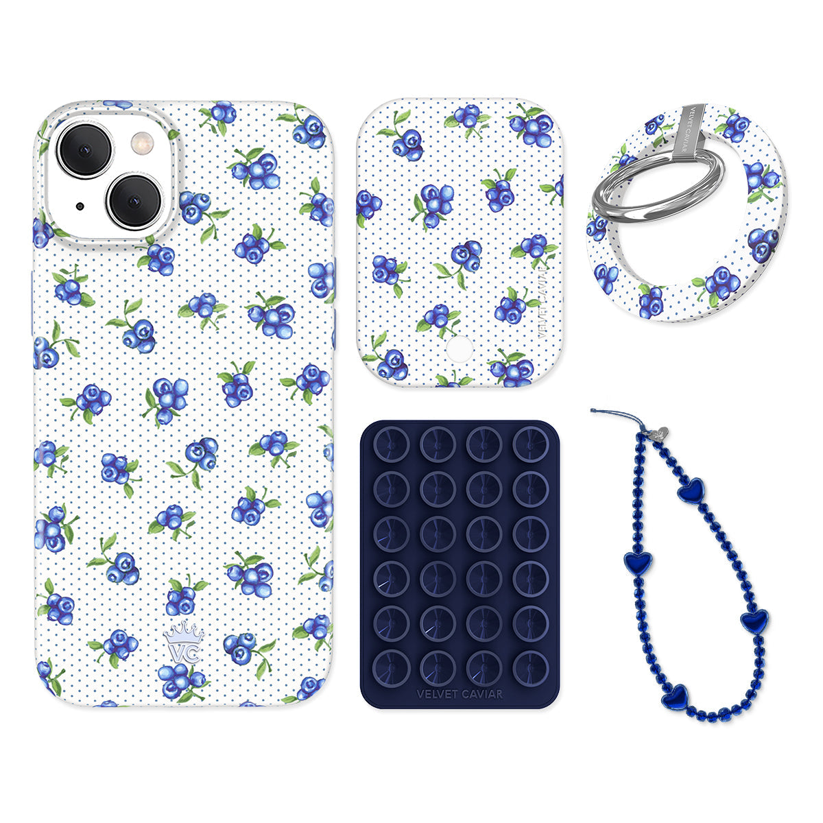 Blueberry Baby iPhone Bundle Set - Grip