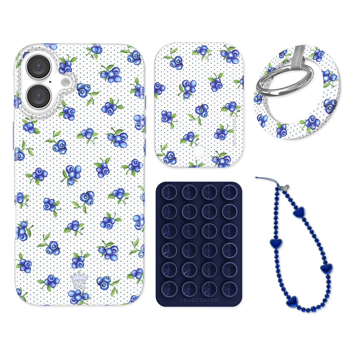 Blueberry Baby iPhone Bundle Set - Grip