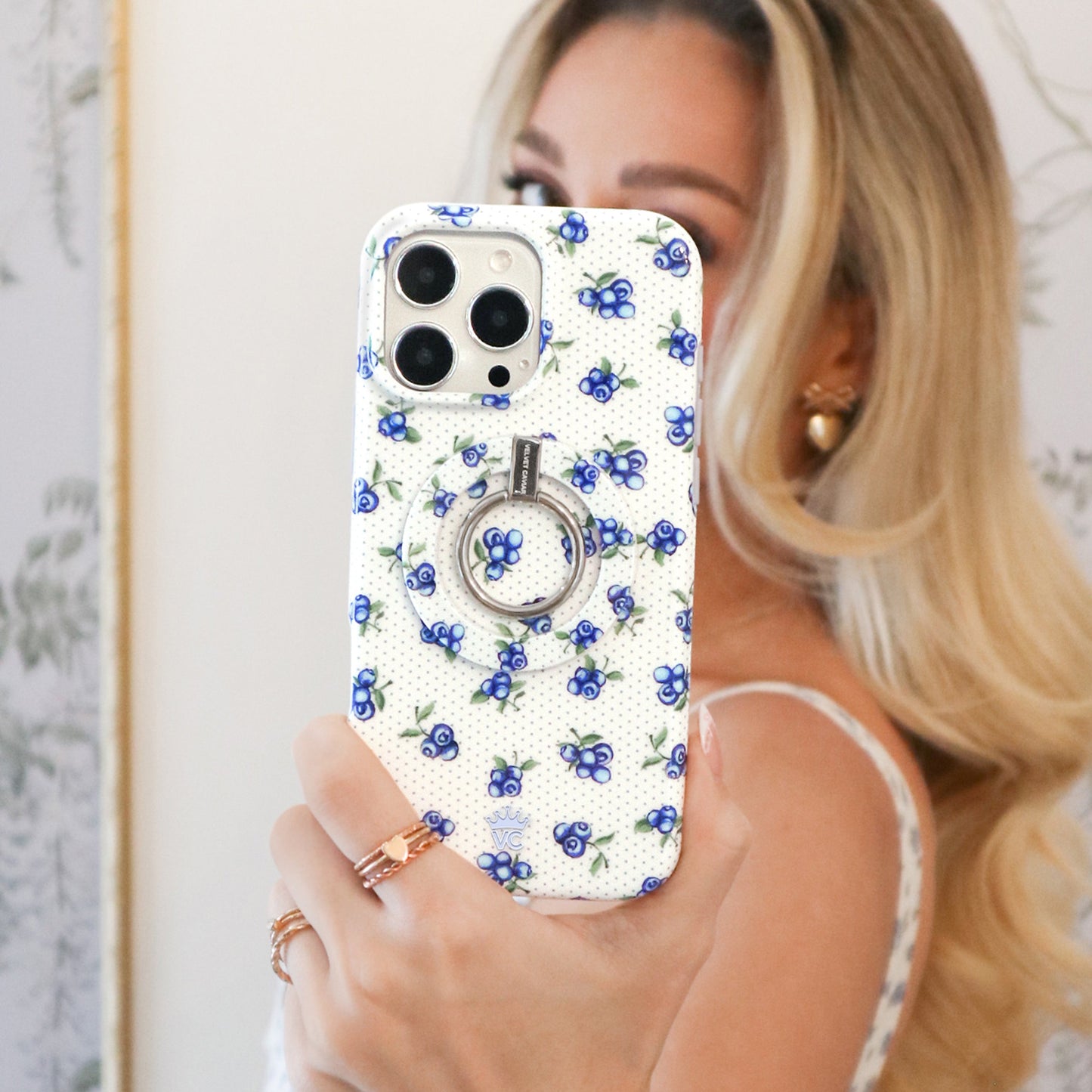 Blueberry Baby MagSafe Grip Ring