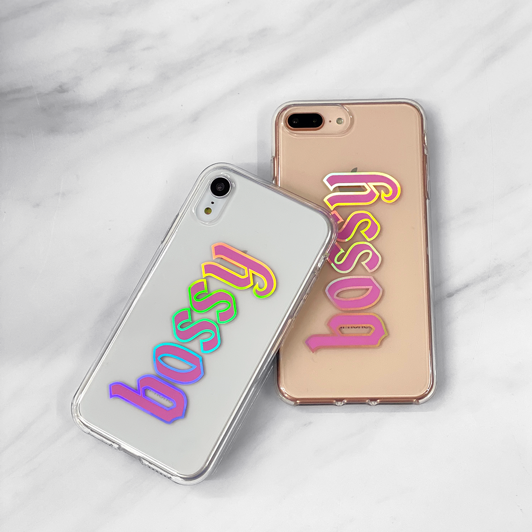 Bossy Clear iPhone Case