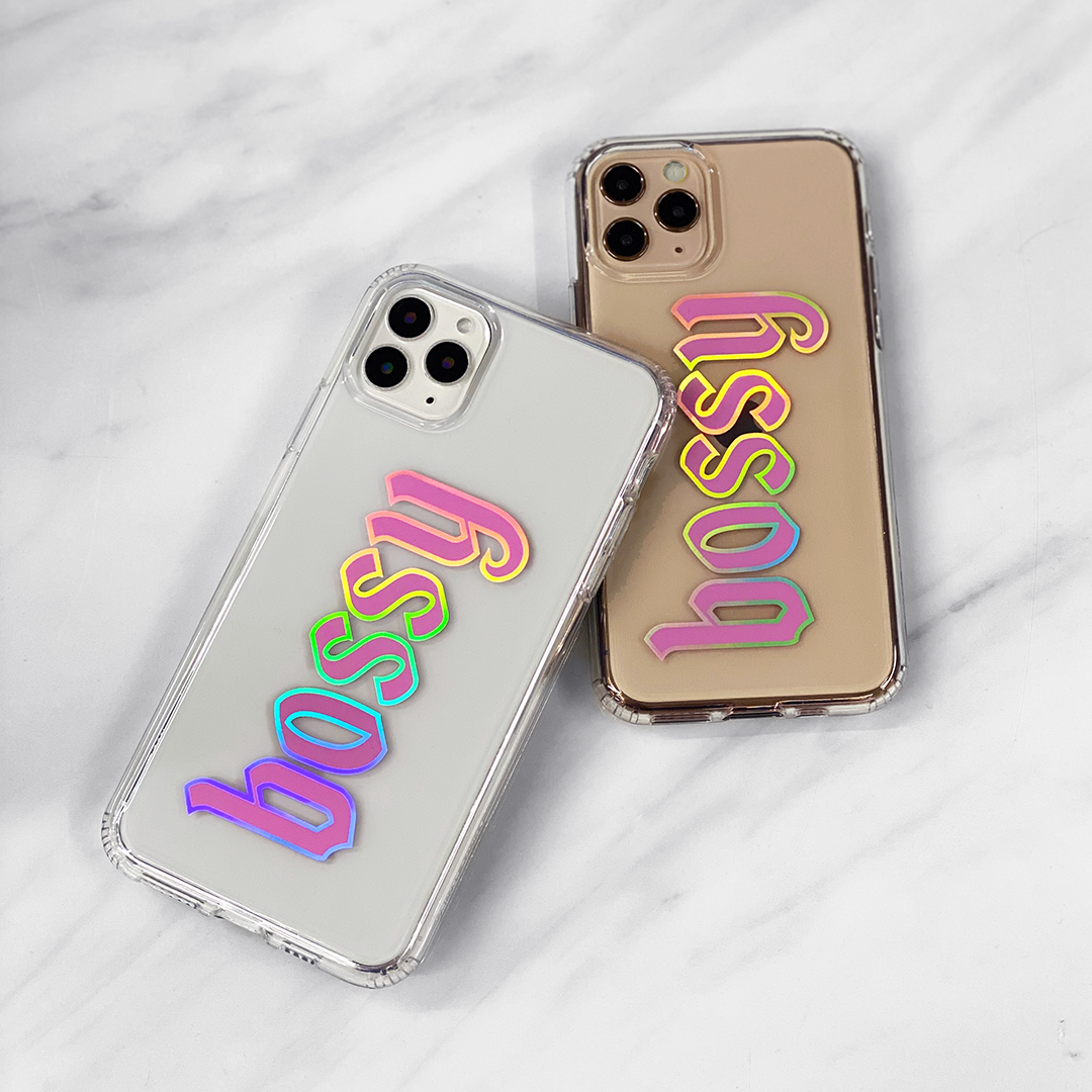 Bossy Clear iPhone Case