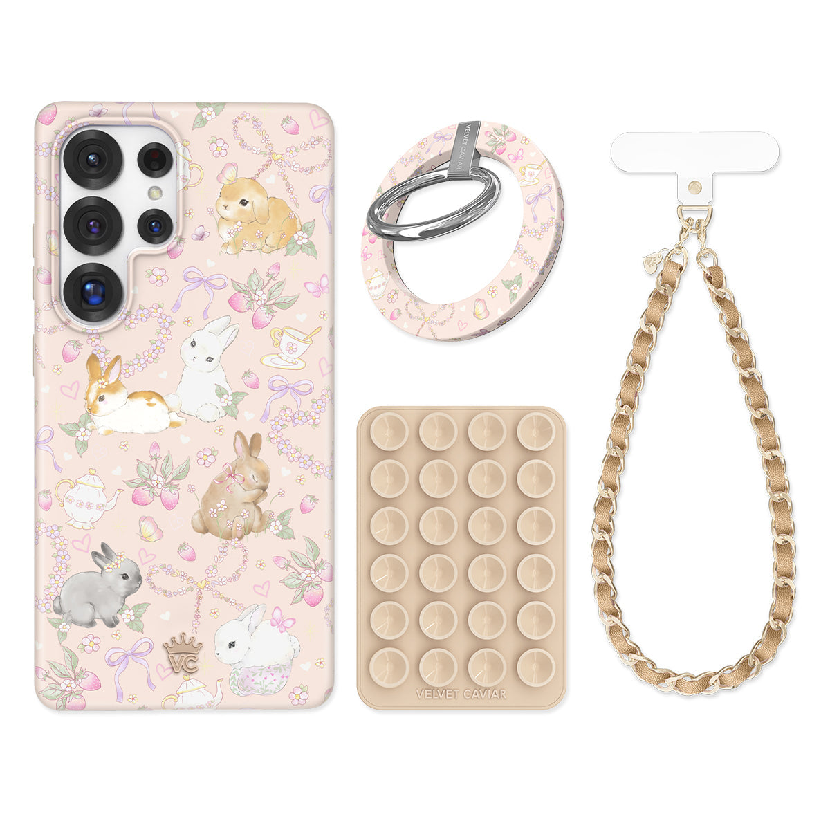 Bunnies & Bows Samsung Bundle Set