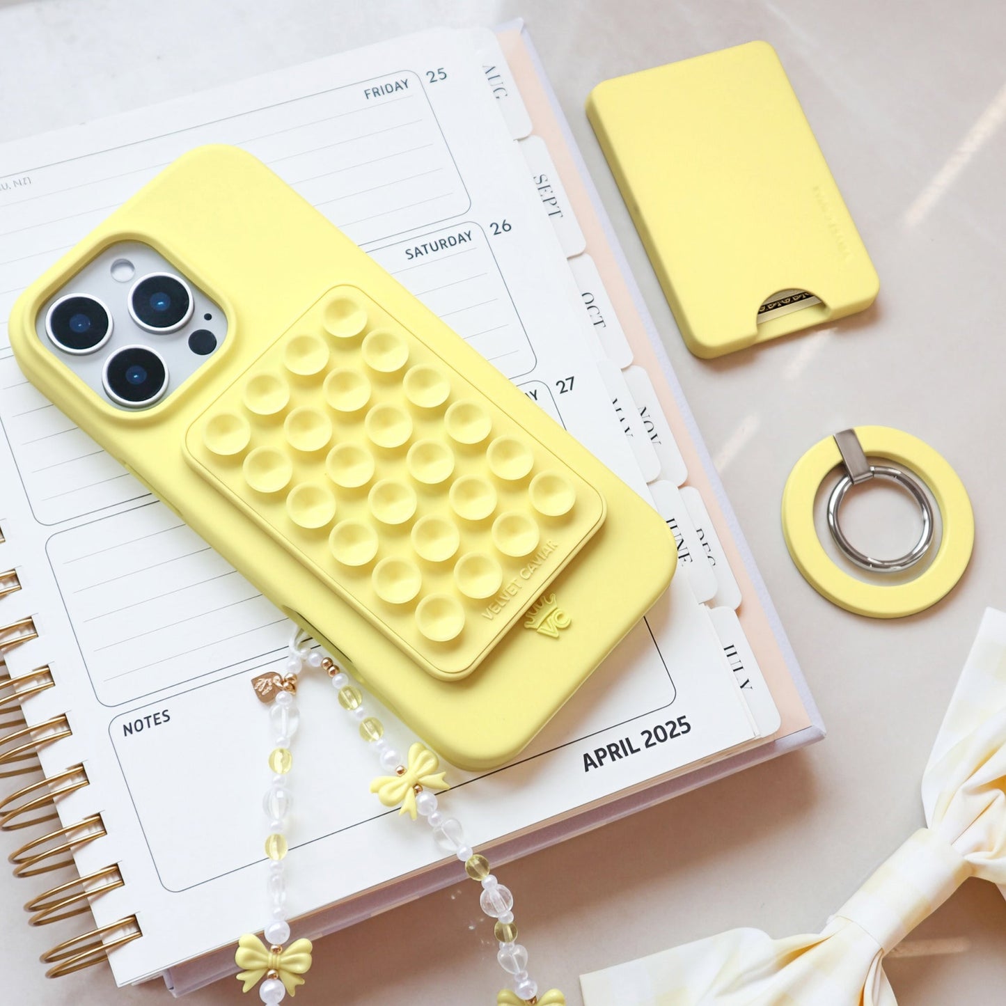 Butter Yellow MightyGrip MagSafe Mount