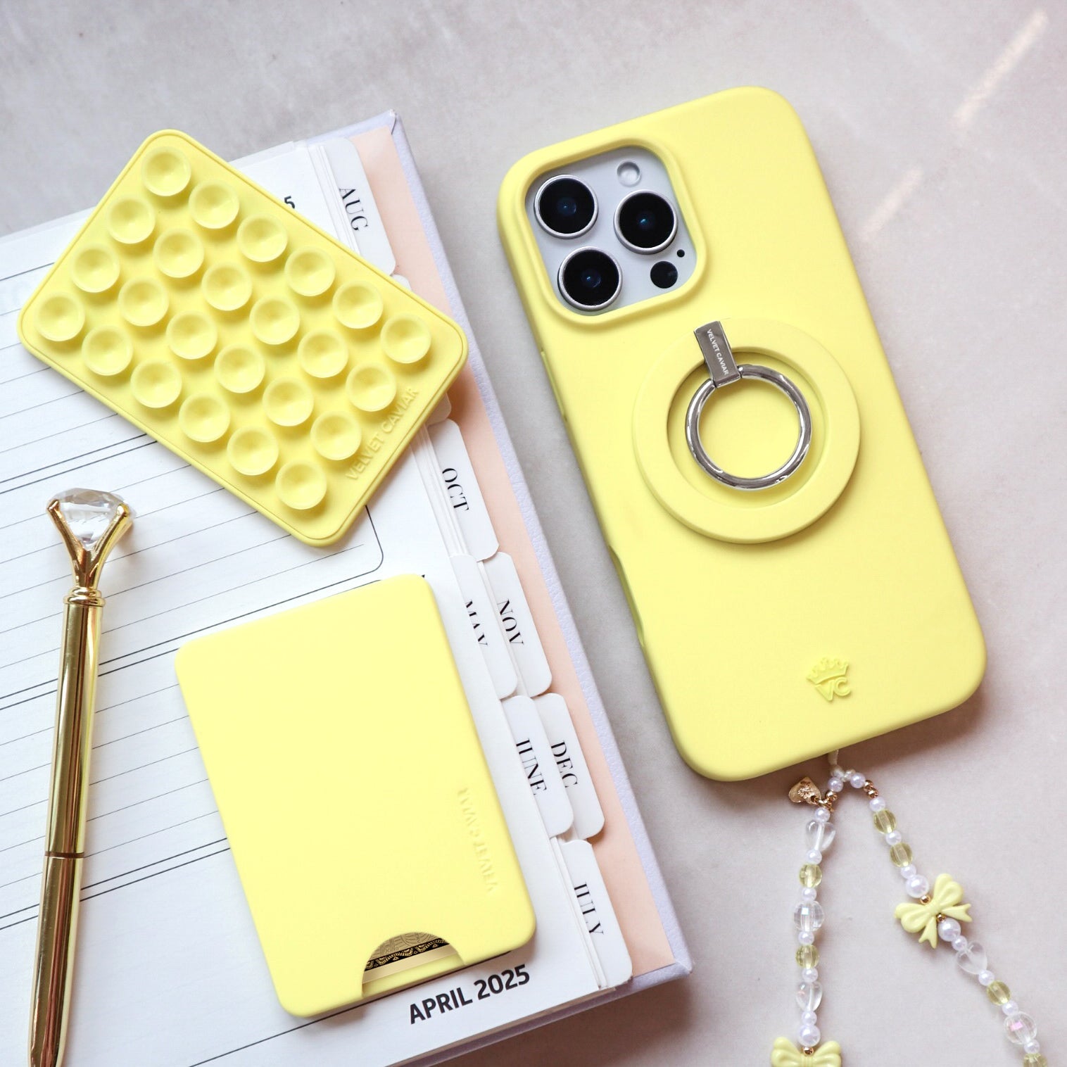 Butter Yellow MagSafe Grip Ring