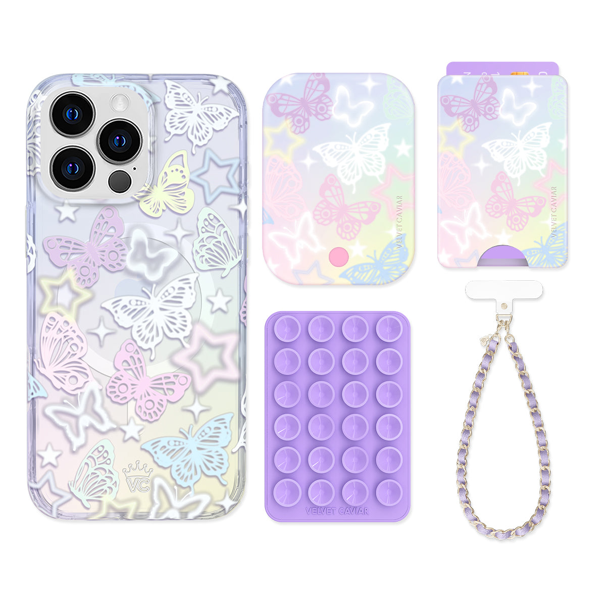 Butterfly Fantasy iPhone Bundle Set - Wallet