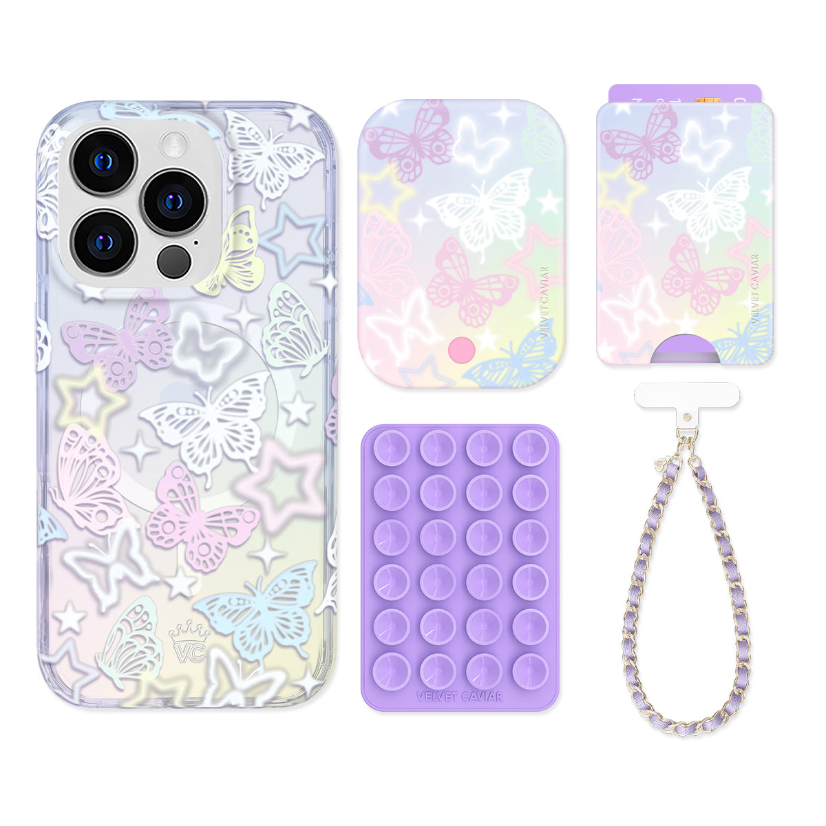 Butterfly Fantasy iPhone Bundle Set - Wallet