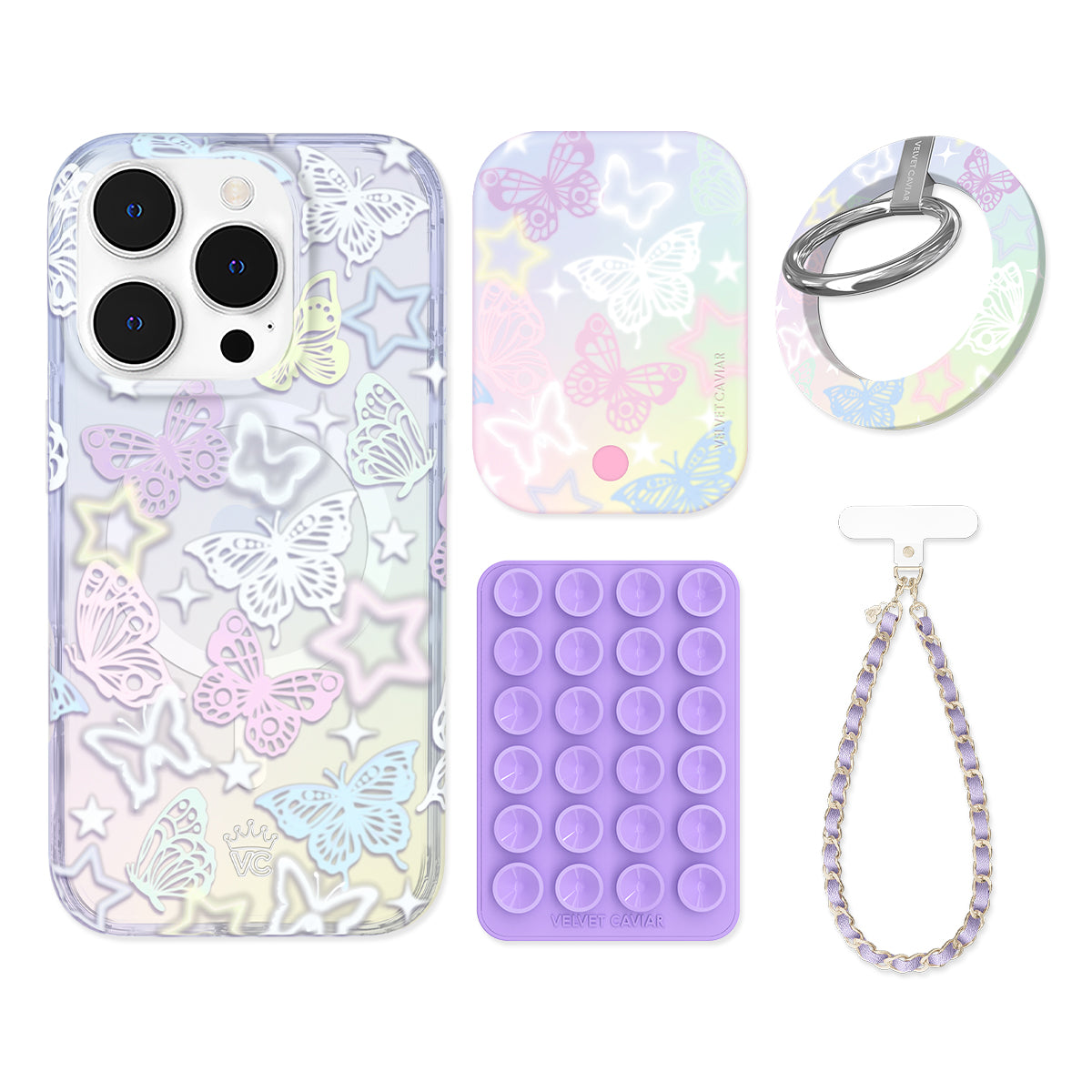 Butterfly Fantasy iPhone Bundle Set - Grip