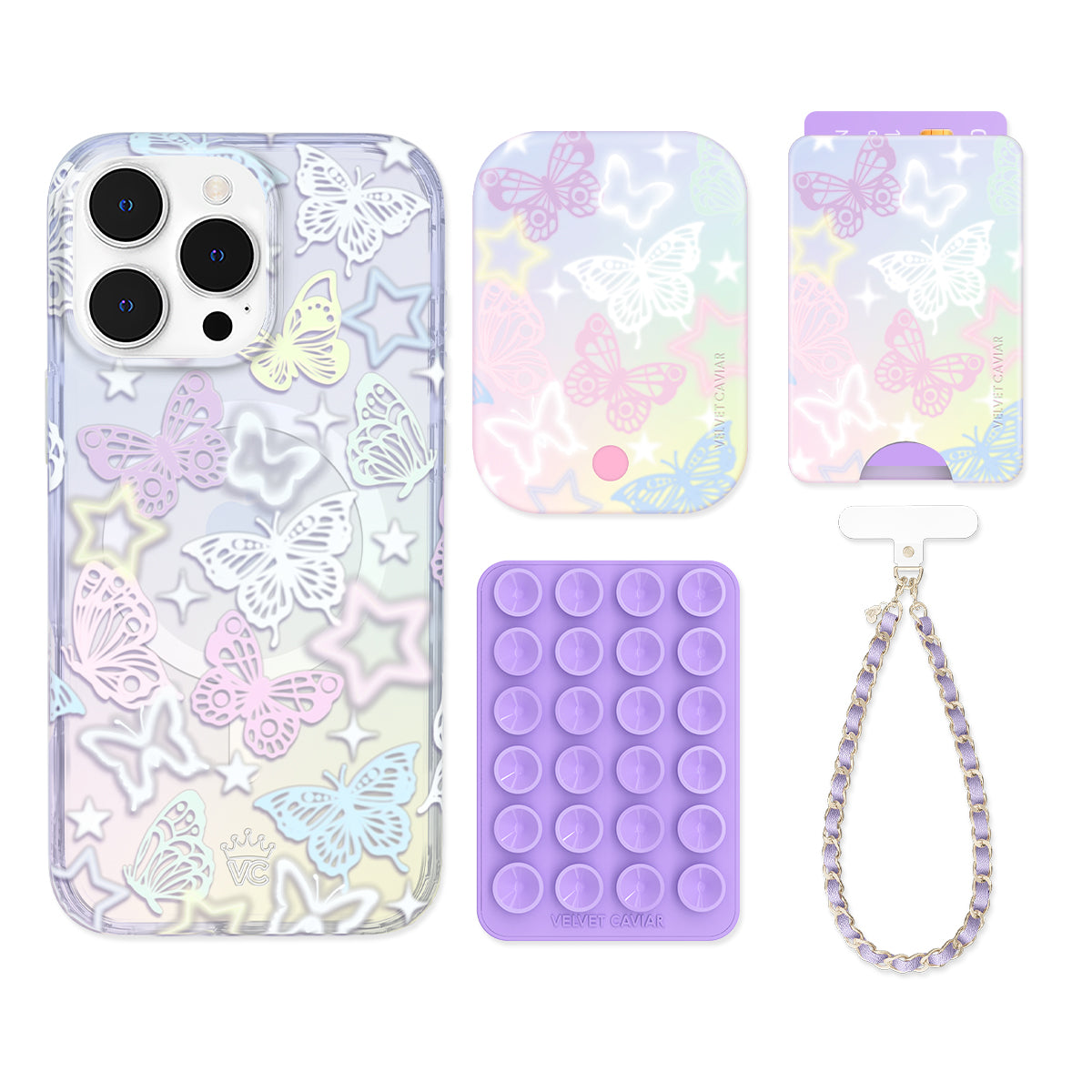 Butterfly Fantasy iPhone Bundle Set - Wallet