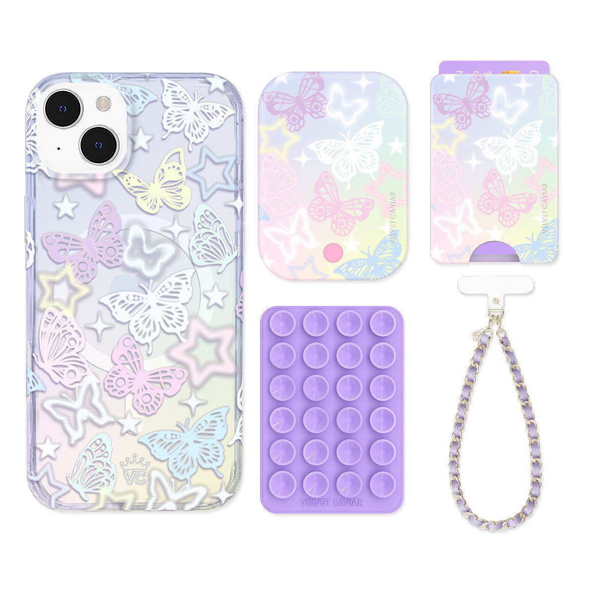 Butterfly Fantasy iPhone Bundle Set - Wallet