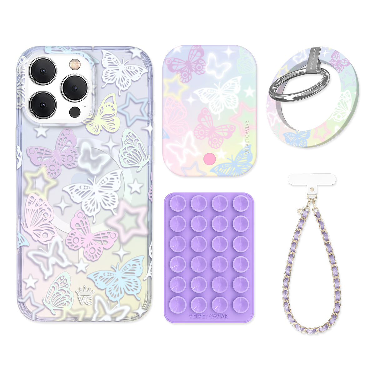 Butterfly Fantasy iPhone Bundle Set - Grip